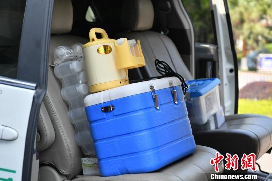 重慶首輛流動捐乳車正式投入使用